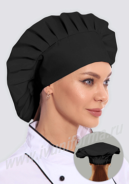 Колпак поварана резинке женский арт. ГУ-12-45-ТС